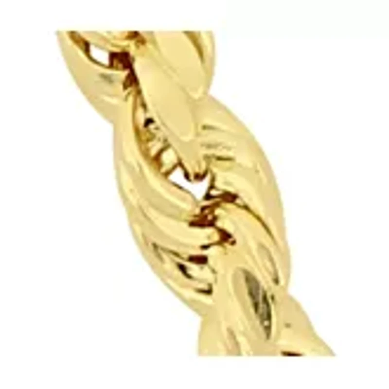18 Inch Rope Chain Necklace in 10K Yellow Gold