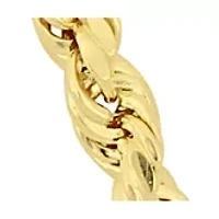 18 Inch Rope Chain Necklace in 10K Yellow Gold