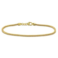 1.85MM Franco Link Bracelet in 10K Yellow Gold