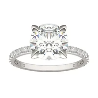 Charles & Colvard 2.62 ct. tw. Lab Created Moissanite Round Engagement Ring 14K White Gold
