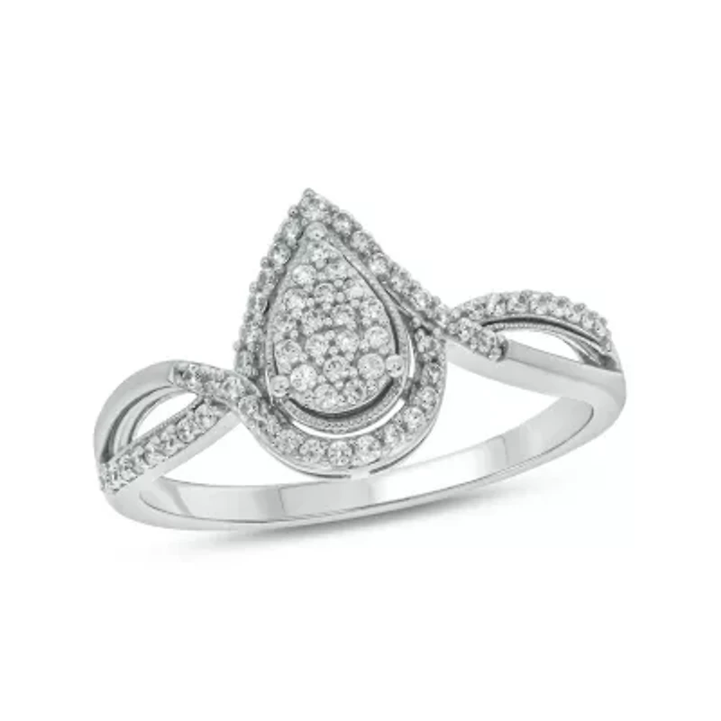 1/4 ct. t.w. Diamond Promise Ring Sterling Silver