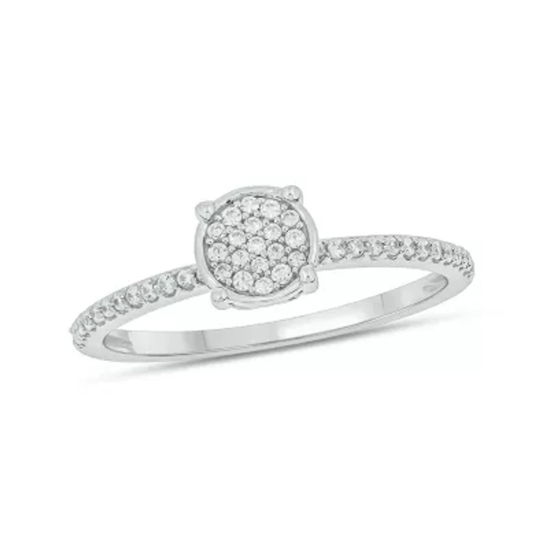1/5 ct. t.w. Diamond Promise Ring Sterling Silver