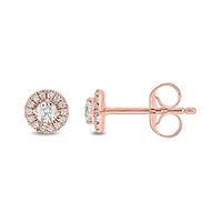 1/ ct. t.w. Diamond Stud Earring 10K Gold