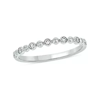 1/10 ct.t.w. Diamond Anniversary Band 14KT Rose Gold