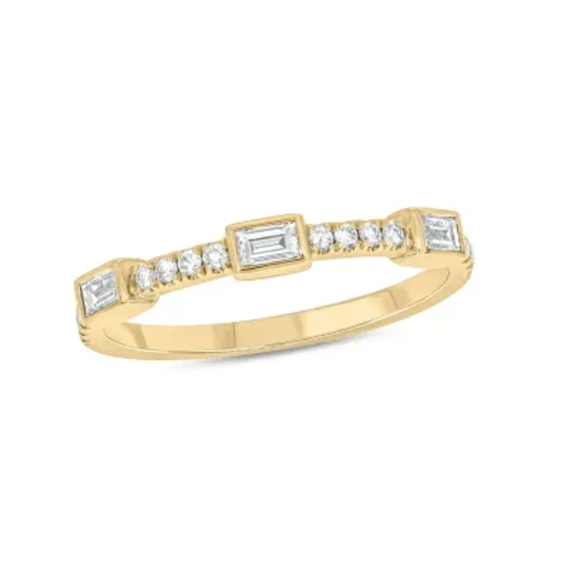 3/8 ct.t.w. Diamond Anniversary Band 14KT White Gold