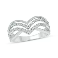 7/8  Carat, Diamonds Timeless Elegance Ring With A Sparkling Finish 14K White Gold