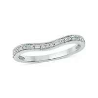 1/ ct. t.w. Diamond Anniversary Band in Sterling Silver