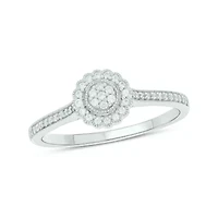 1/5 ct. t.w. Diamond Promise Ring In Sterling Silver