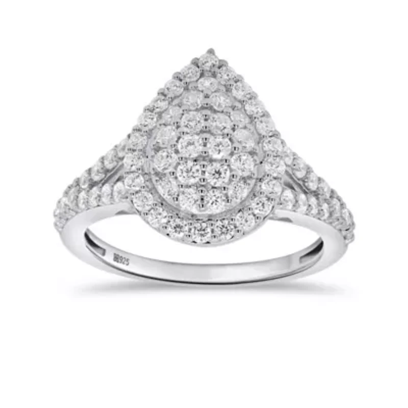 Lab Created 1CTTW Grown Diamond Statement Ring