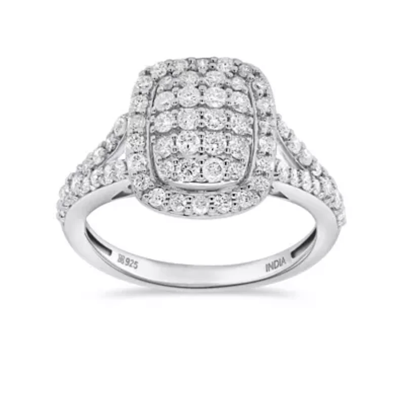 Lab Created 1CTTW Grown Diamond Statement Ring