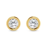 Lab Created 1/2CTTW Lab Grown Diamond Earrings