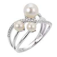 Sterling Silver Freshwater Pearl Ring