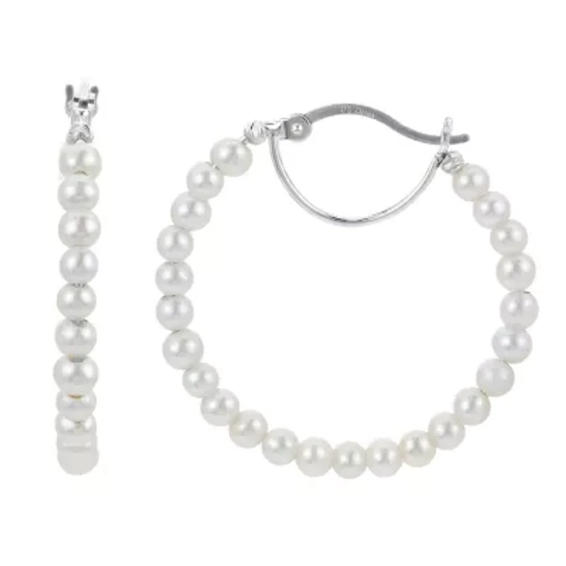 Sterling Silver Freshwater Pearl Earring