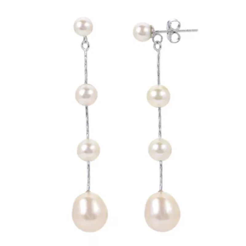 Sterling Silver Freshwater Pearl Earring