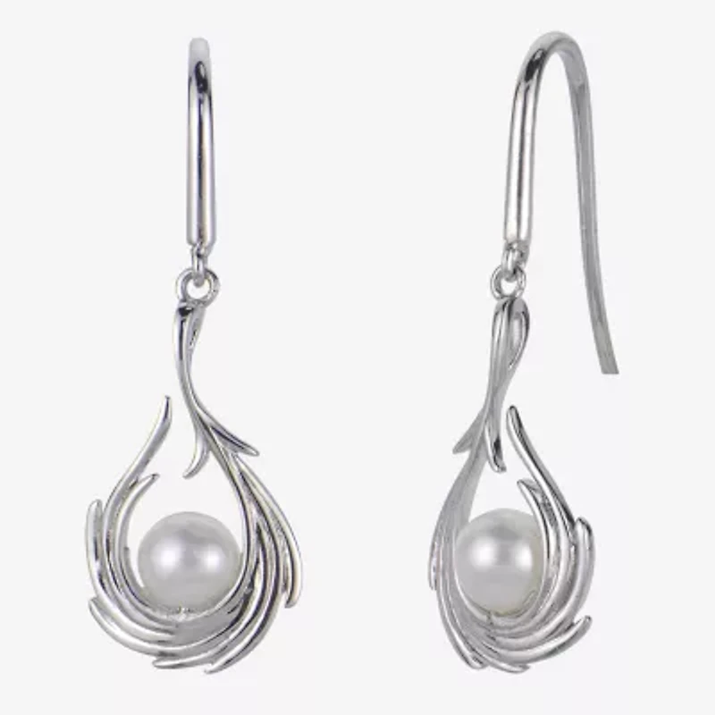 Sterling Silver Freshwater Pearl Earring