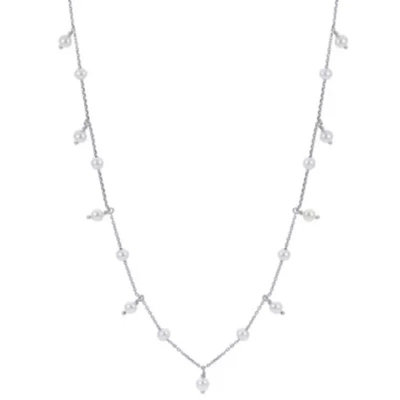 Sterling Silver Freshwater Pearl Necklace
