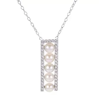 Sterling Silver Freshwater Pearl Necklace