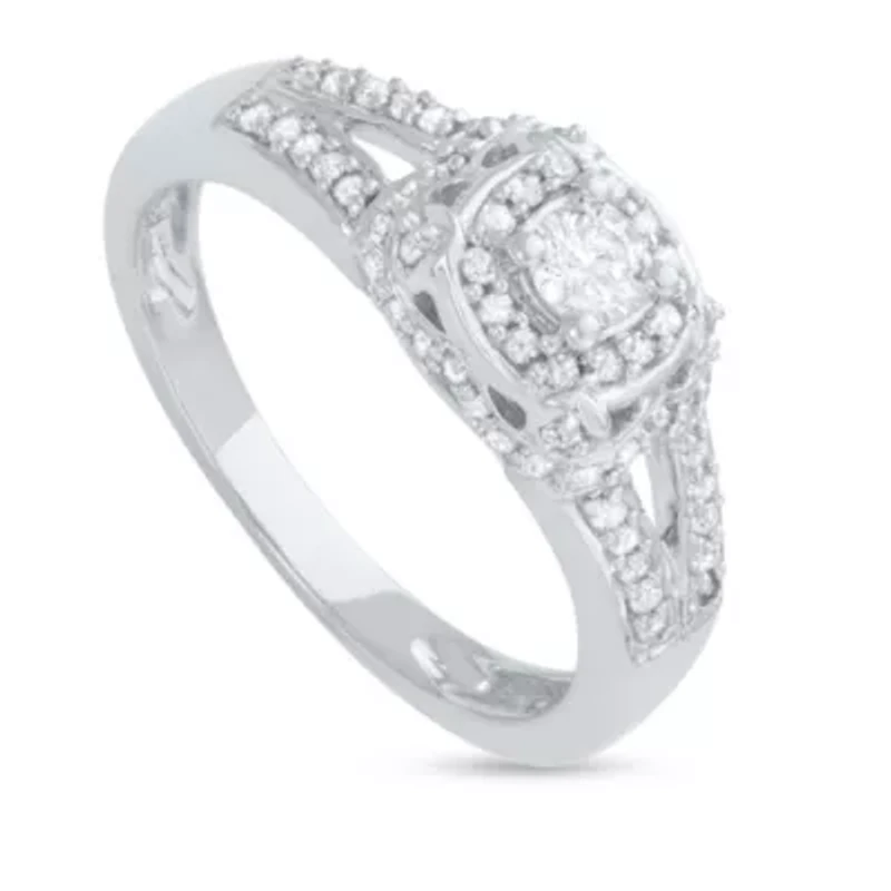 1/2 CTTW Bridal Set 14K Gold