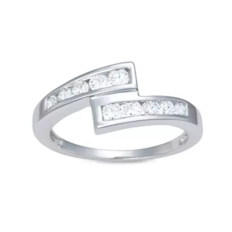 Lab Created 0.50CTTW DIAMOND RING 10KW