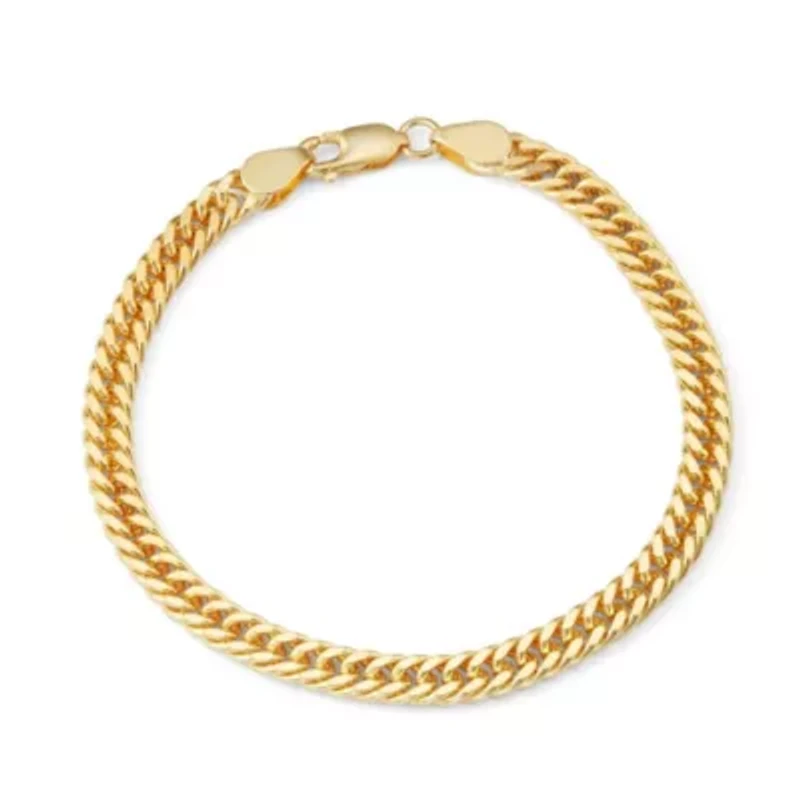 Sterling Silver Men's Curb Chain Bracelet