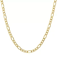 14Kt Gold Men's 5.45mm Figaro Chain Necklace