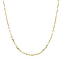 14Kt Gold 2.05mm Mariner Pendant Chain Necklace