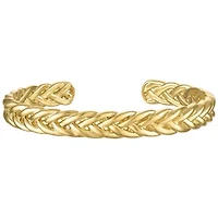 Gold Over Brass Cuff Bangle