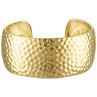 Gold Over Brass Cuff Bangle