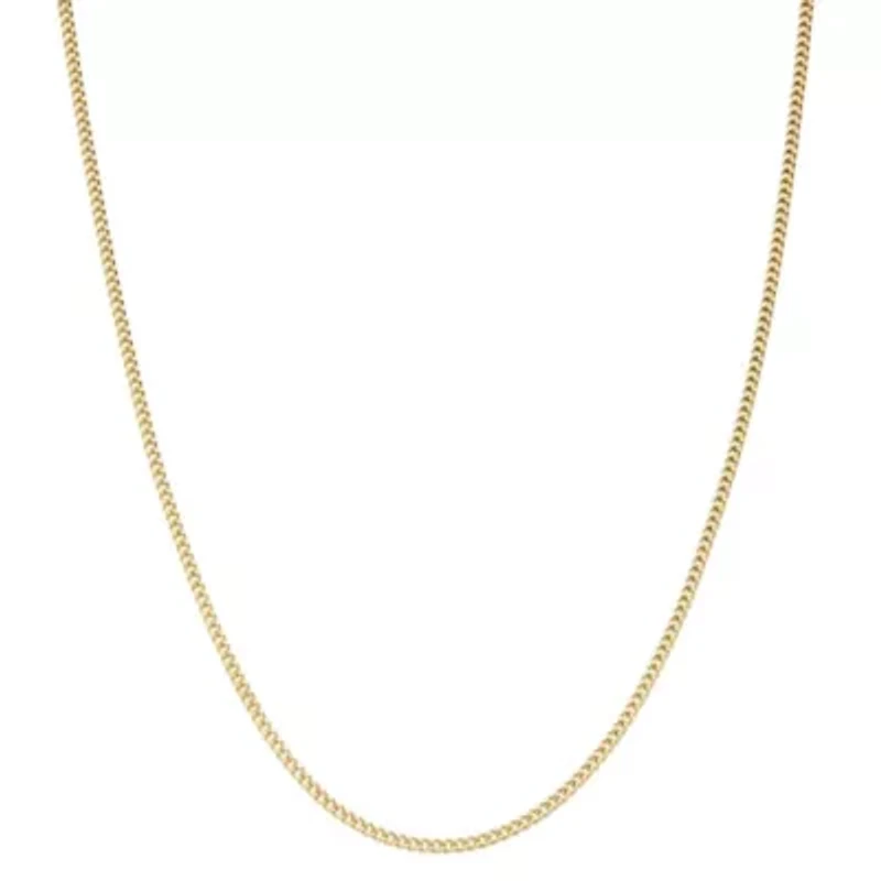 Sterling Silver 1.6mm Curb Chain Bracelet