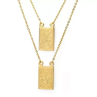 Stainless steel religious necklace