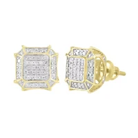 1/6ct. t.w. Diamond Stud Earring in 10K Yellow Gold