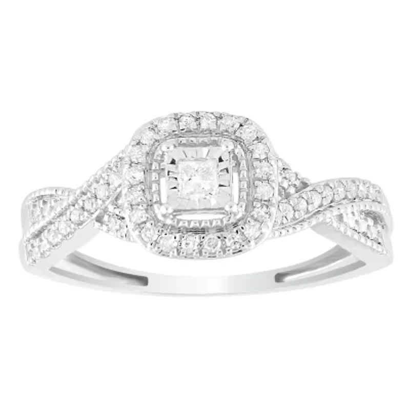 1/5ct. t.w. Diamond Ladies Ring in 10K White Gold