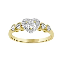 1/6ct. t.w. Diamond Ladies Ring in 10K Yellow Gold