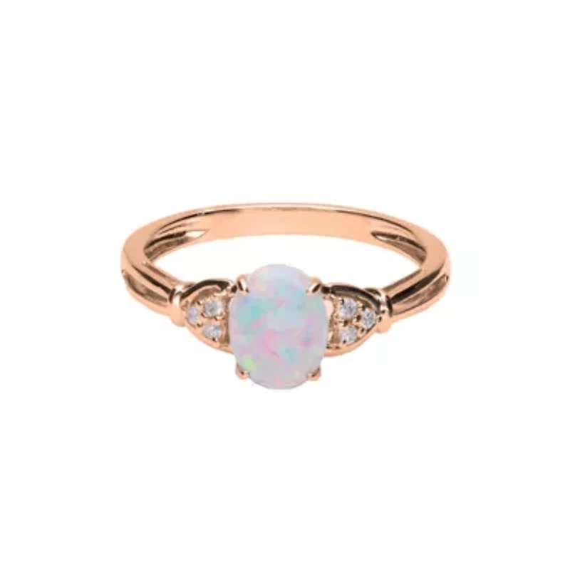 OPAL Ring 10K YELLOW GOLD