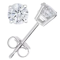 Lab Created 1.50 ct. t.w. Grown Diamond Stud Earrings 14K White Gold