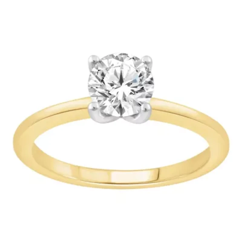 Lab Created 3/4 ct. t.w. Lab Grown Diamond Solitare Ring in 14K Gold