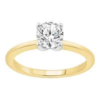 Lab Created 3/4 ct. t.w. Lab Grown Diamond Solitare Ring in 14K Gold