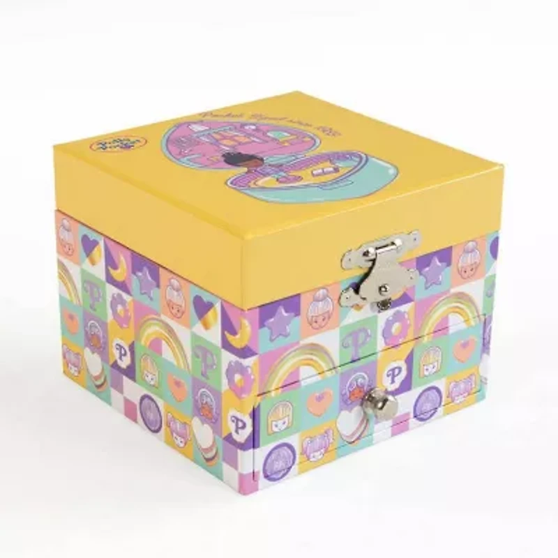 Polly Pocket Square Musical Jewelry Box by Mele and Co