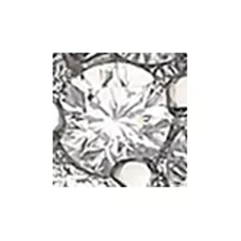 Pavé Crystal Cubic Zirconia Twisted Cross Pendant Necklace
