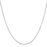 Sterling Silver Snake Chain Necklace, 16in., 18in., 20in., 24in, or 30".