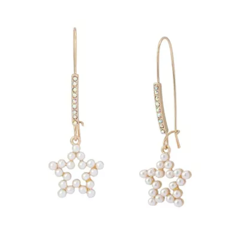 Celestial Soiree Pearl Dangle Earrings