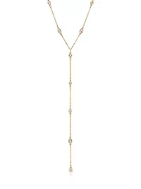 Ettika Simple Statement Dotted Lariat