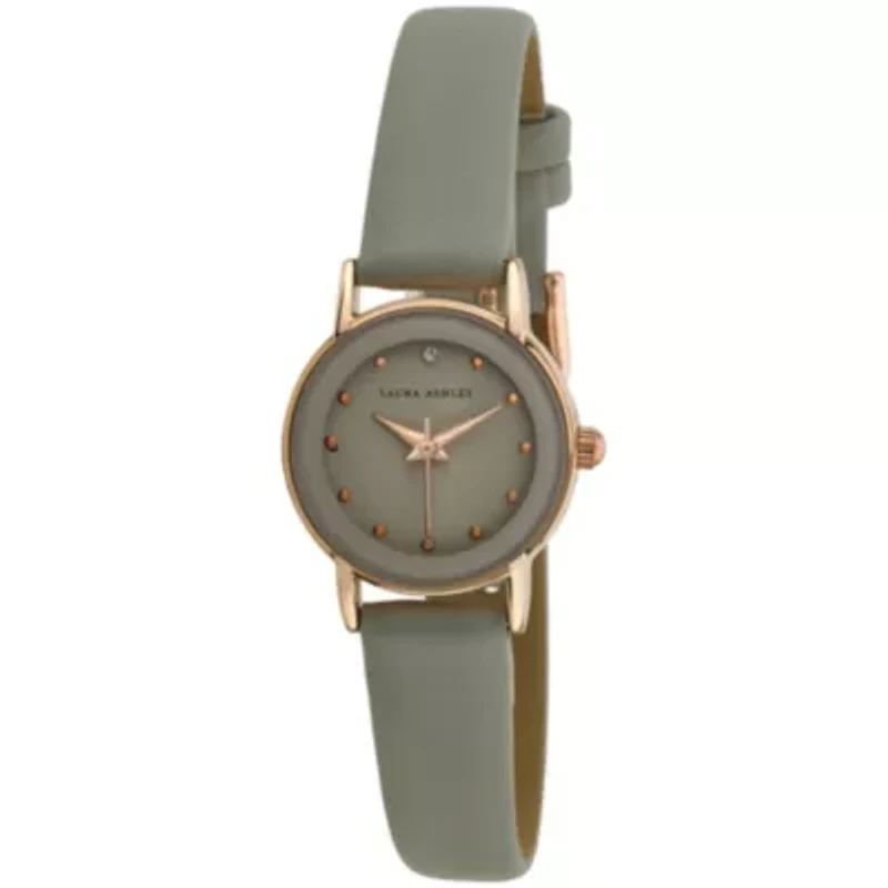 Vegan Leather Strap Watch