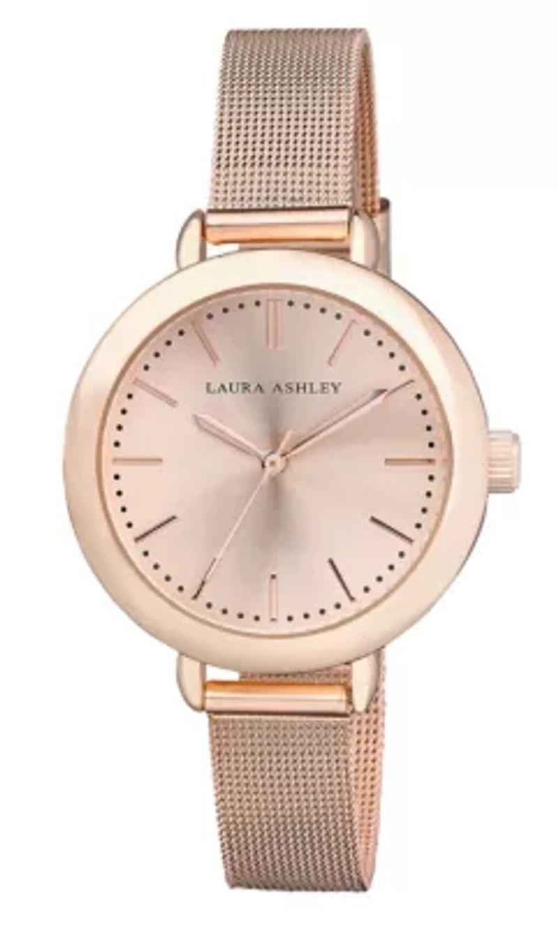 Round Case Mesh Watch