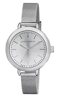 Round Case Mesh Watch