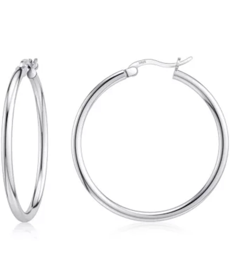 925 small hoops 12