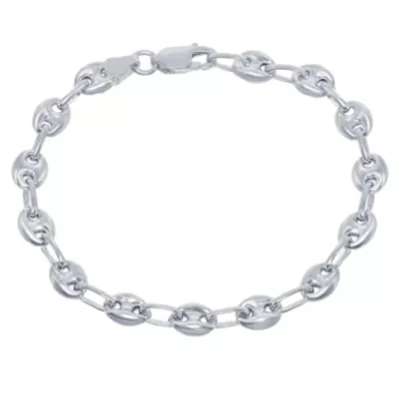 925 Sterling Silver Fancy Anklet