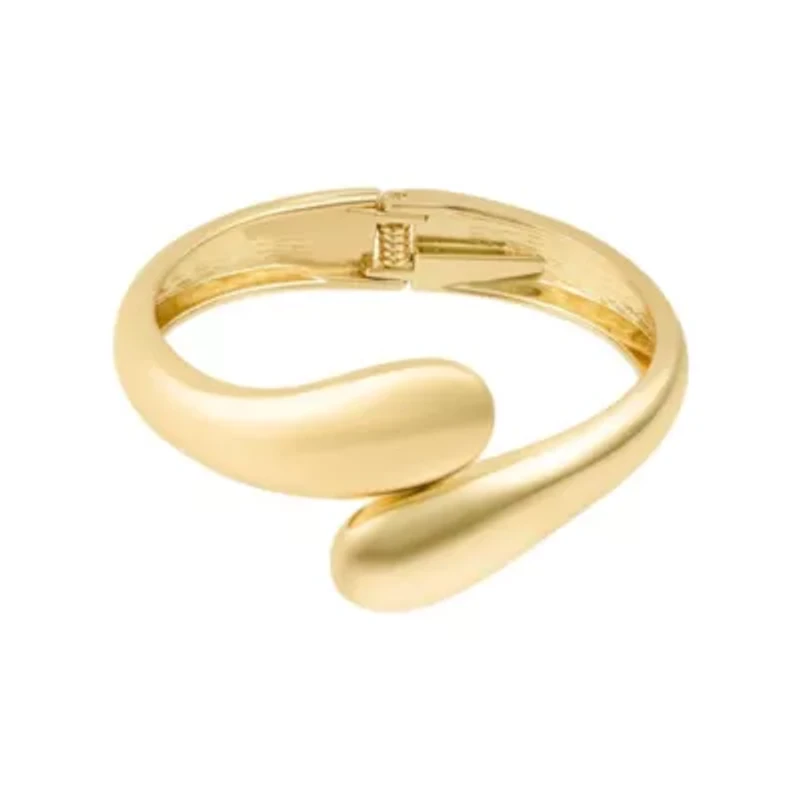 Gold Plated Overlapping Cuff