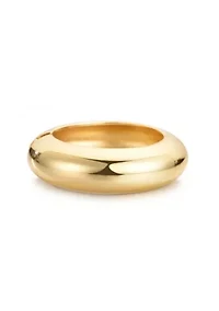 Gold Chunky Dome Bangle