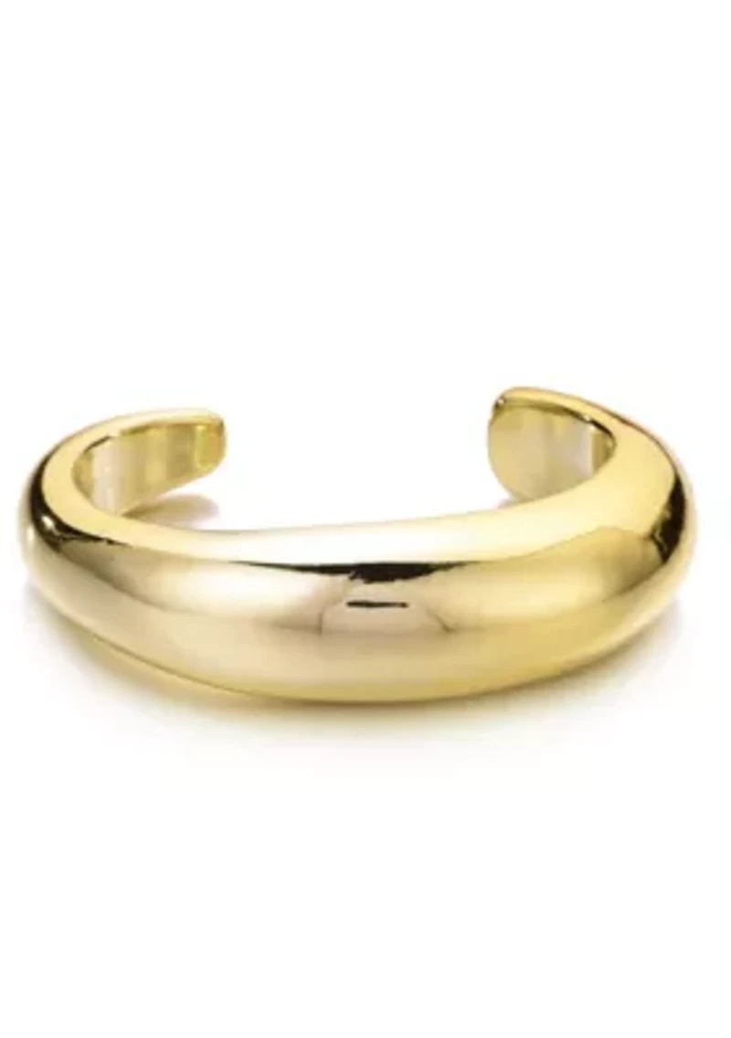 Gold Plated Chunky Cuff